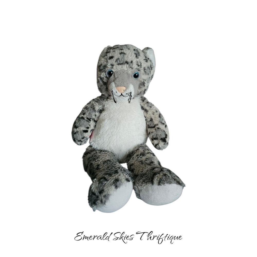 Build A Bear Workshop Plush Snow Leopard Free Shipping